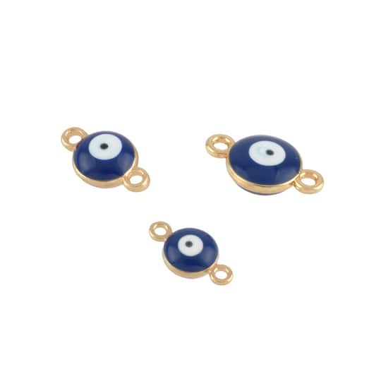 Eye Gold Connectors, 18ct. by Bead Landing&#x2122;